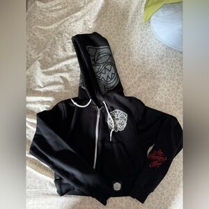 FMHI cropped jacket-gray